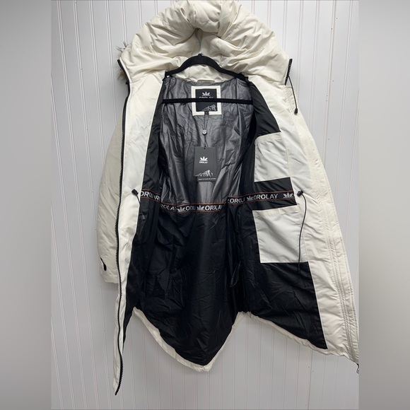 Orolay Thickened Down Parka White Sz L - Picture 10 of 13